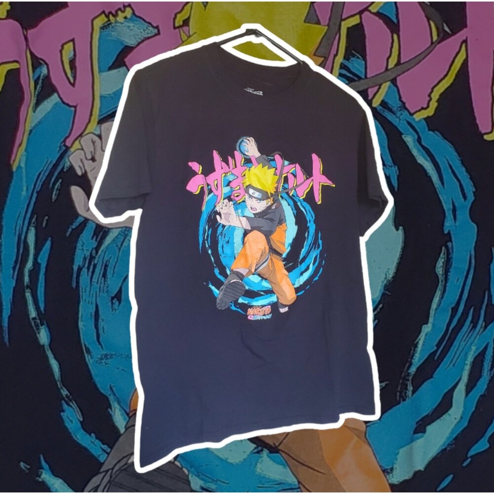 Naruto 20th Anniversary Shirt Black Viz Media